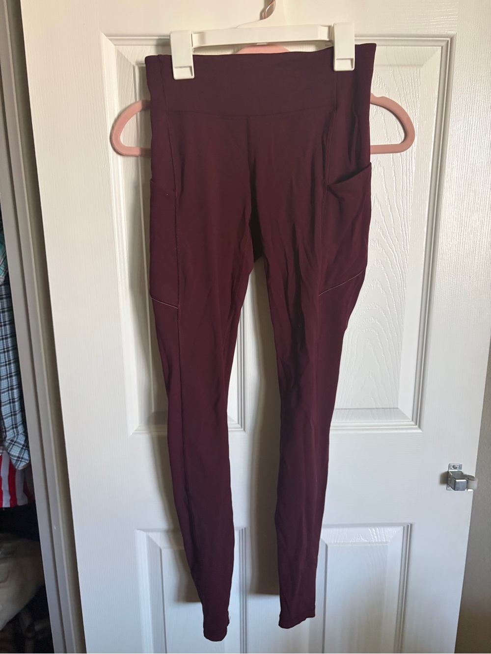 Lulu lemon Mid-Rise Wine Pocket Leggings - Women's Active Pants
